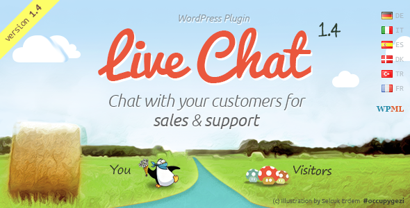 Live Chat Plugin 在线客服 WordPress汉化插件