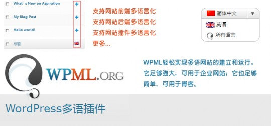 WPML 多语言 WordPress插件[更新至v3.1.8.1]